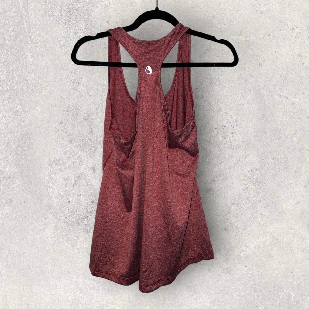Chic Maroon Tank Top for Women - Picture 4 of 4